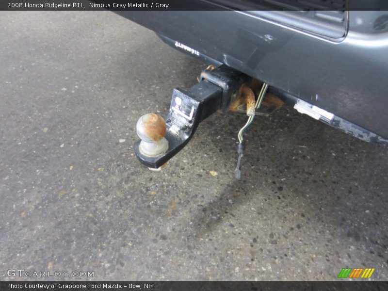 Nimbus Gray Metallic / Gray 2008 Honda Ridgeline RTL