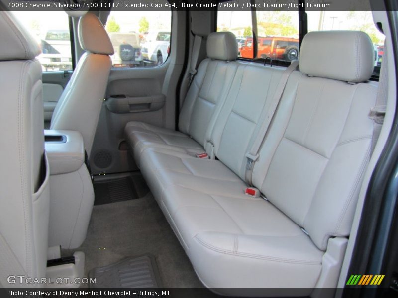 Blue Granite Metallic / Dark Titanium/Light Titanium 2008 Chevrolet Silverado 2500HD LTZ Extended Cab 4x4