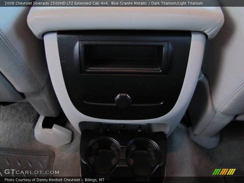 Blue Granite Metallic / Dark Titanium/Light Titanium 2008 Chevrolet Silverado 2500HD LTZ Extended Cab 4x4