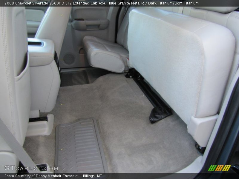 Blue Granite Metallic / Dark Titanium/Light Titanium 2008 Chevrolet Silverado 2500HD LTZ Extended Cab 4x4