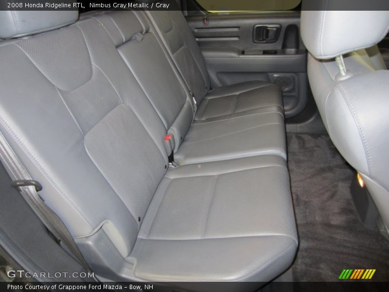 Nimbus Gray Metallic / Gray 2008 Honda Ridgeline RTL
