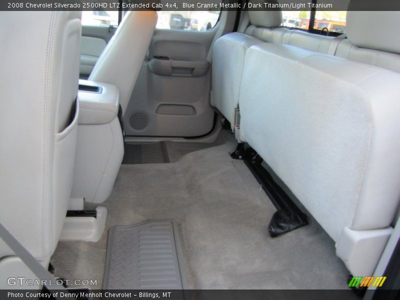 Blue Granite Metallic / Dark Titanium/Light Titanium 2008 Chevrolet Silverado 2500HD LTZ Extended Cab 4x4