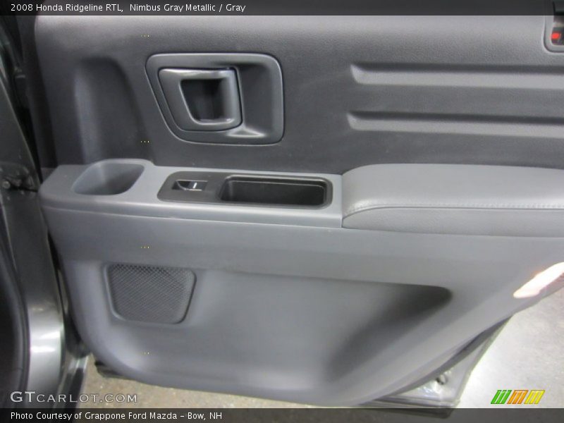 Nimbus Gray Metallic / Gray 2008 Honda Ridgeline RTL