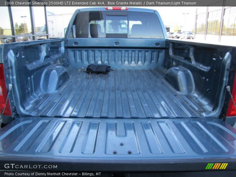 Blue Granite Metallic / Dark Titanium/Light Titanium 2008 Chevrolet Silverado 2500HD LTZ Extended Cab 4x4