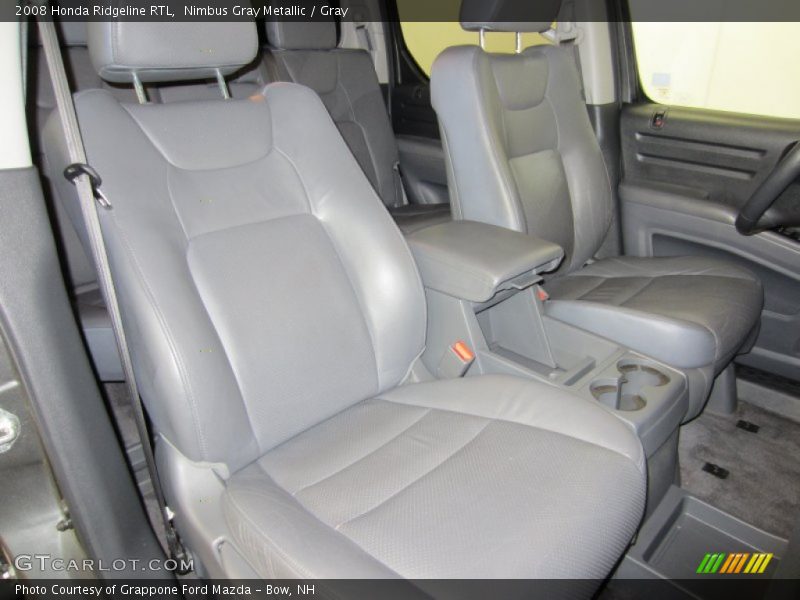 Nimbus Gray Metallic / Gray 2008 Honda Ridgeline RTL