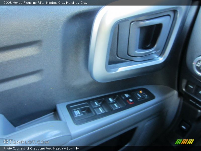 Nimbus Gray Metallic / Gray 2008 Honda Ridgeline RTL