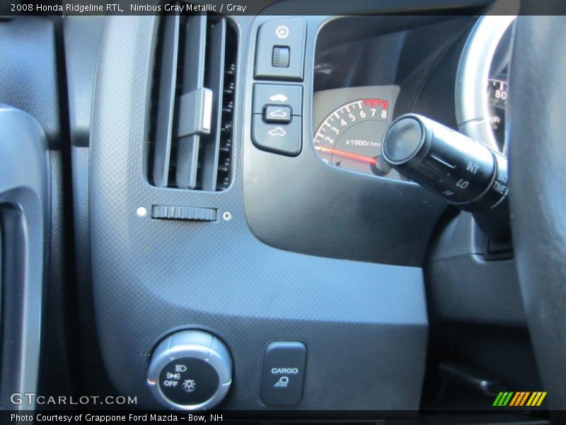 Nimbus Gray Metallic / Gray 2008 Honda Ridgeline RTL