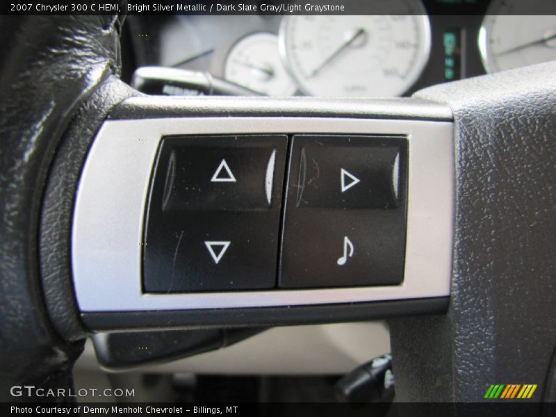 Bright Silver Metallic / Dark Slate Gray/Light Graystone 2007 Chrysler 300 C HEMI