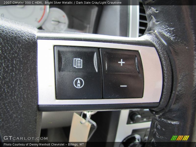 Bright Silver Metallic / Dark Slate Gray/Light Graystone 2007 Chrysler 300 C HEMI