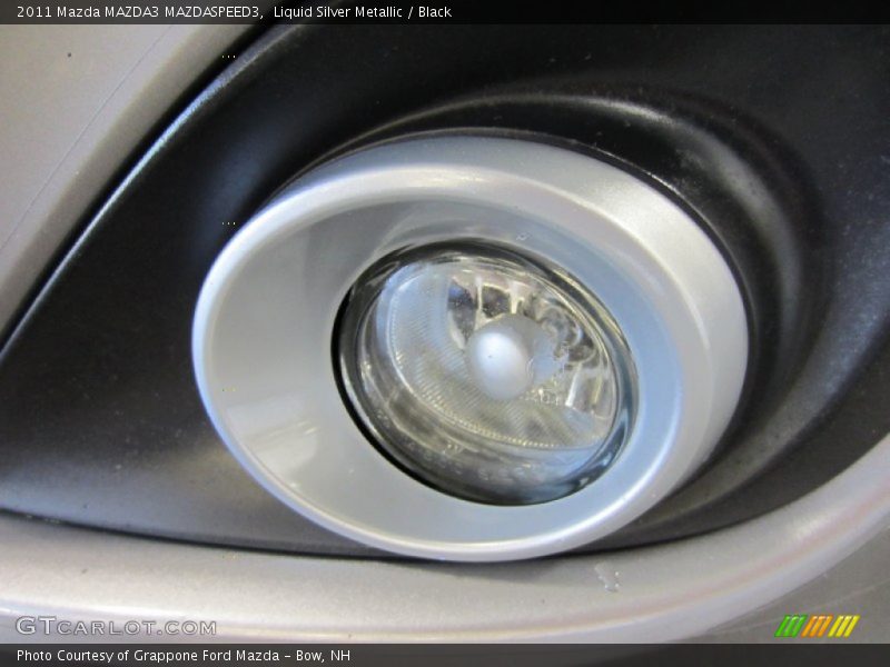 Liquid Silver Metallic / Black 2011 Mazda MAZDA3 MAZDASPEED3