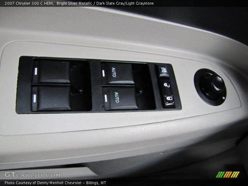 Bright Silver Metallic / Dark Slate Gray/Light Graystone 2007 Chrysler 300 C HEMI