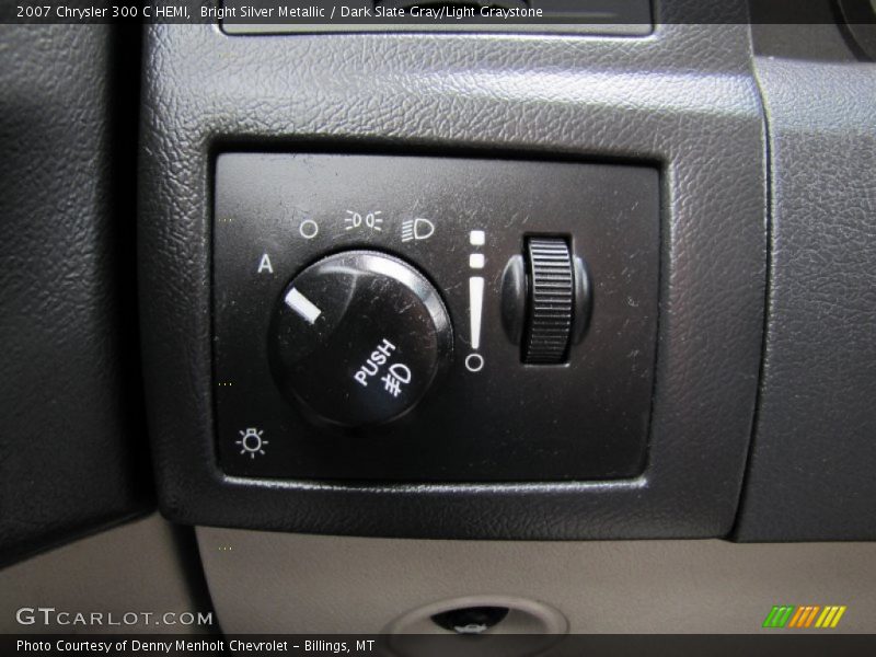 Bright Silver Metallic / Dark Slate Gray/Light Graystone 2007 Chrysler 300 C HEMI