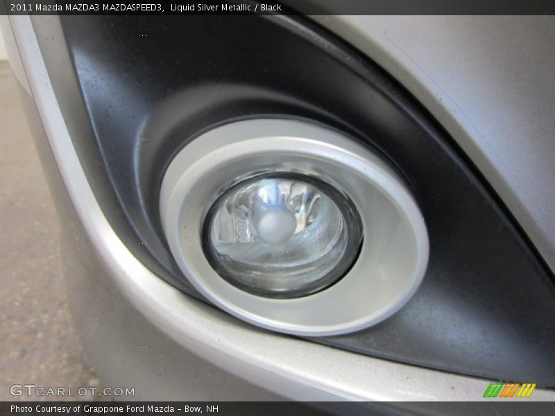 Liquid Silver Metallic / Black 2011 Mazda MAZDA3 MAZDASPEED3