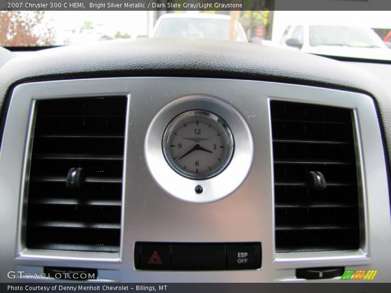 Bright Silver Metallic / Dark Slate Gray/Light Graystone 2007 Chrysler 300 C HEMI