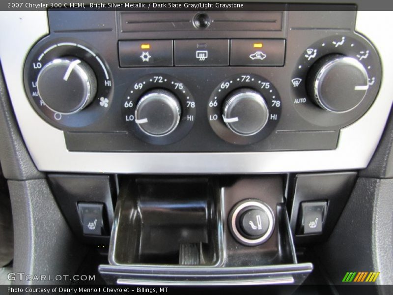 Bright Silver Metallic / Dark Slate Gray/Light Graystone 2007 Chrysler 300 C HEMI