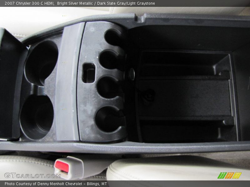 Bright Silver Metallic / Dark Slate Gray/Light Graystone 2007 Chrysler 300 C HEMI