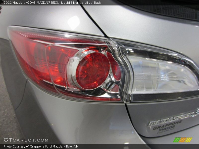 Liquid Silver Metallic / Black 2011 Mazda MAZDA3 MAZDASPEED3