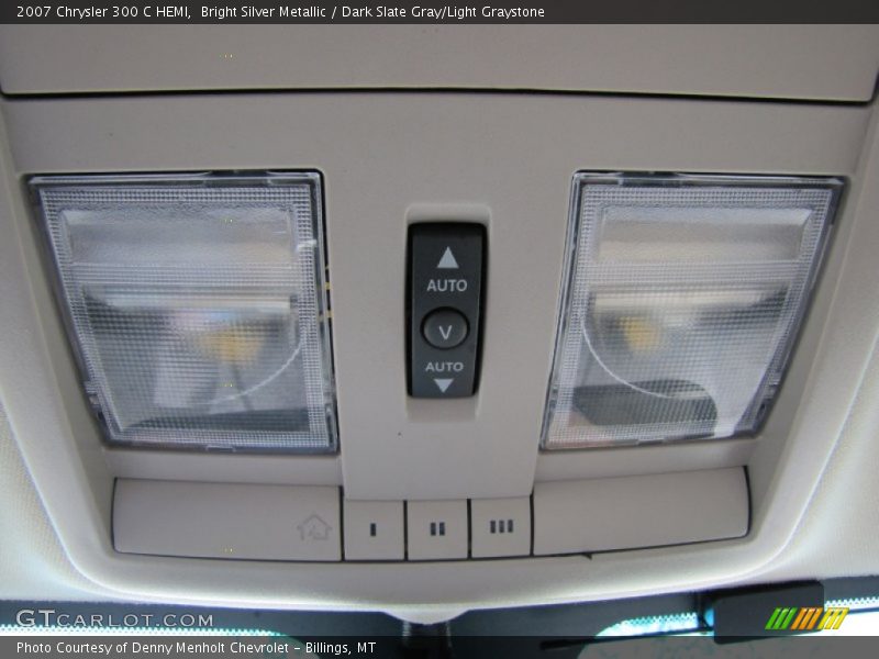 Bright Silver Metallic / Dark Slate Gray/Light Graystone 2007 Chrysler 300 C HEMI