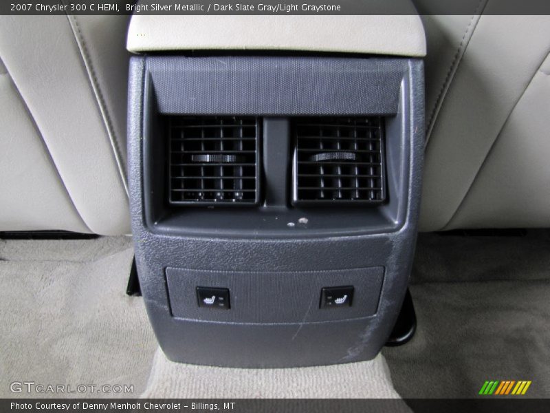 Bright Silver Metallic / Dark Slate Gray/Light Graystone 2007 Chrysler 300 C HEMI