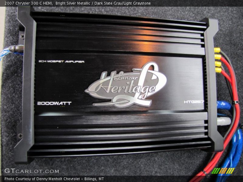 Bright Silver Metallic / Dark Slate Gray/Light Graystone 2007 Chrysler 300 C HEMI