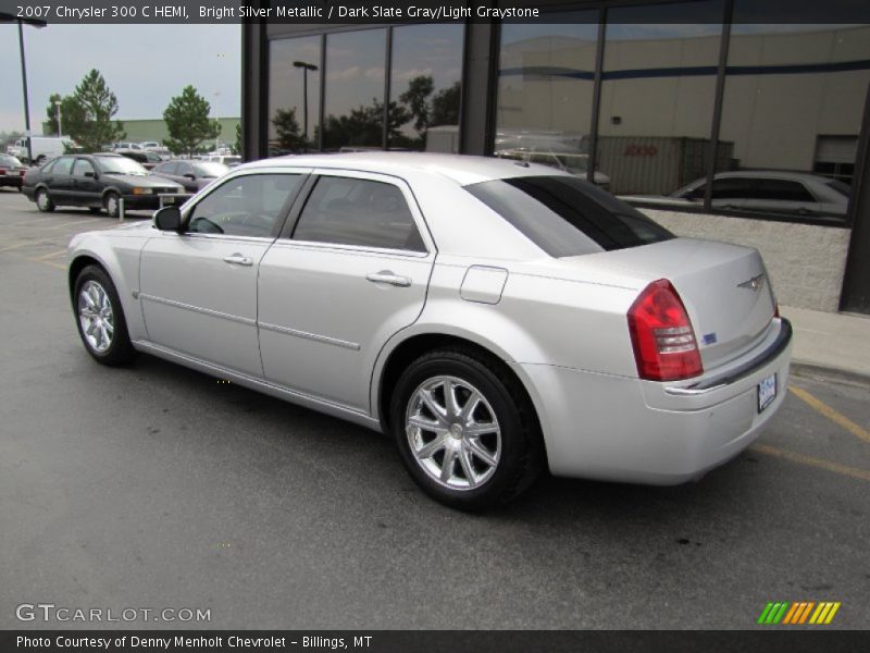Bright Silver Metallic / Dark Slate Gray/Light Graystone 2007 Chrysler 300 C HEMI