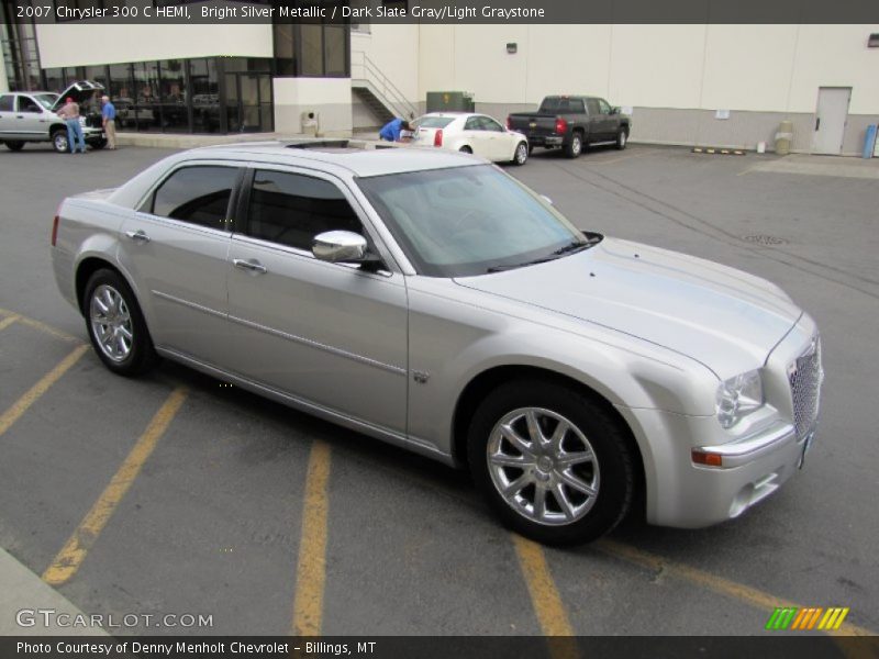 Bright Silver Metallic / Dark Slate Gray/Light Graystone 2007 Chrysler 300 C HEMI