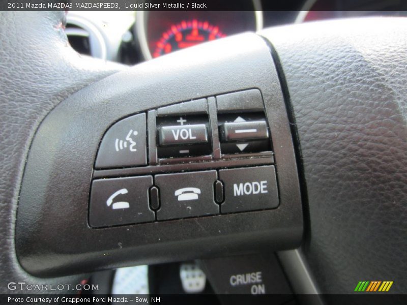 Controls of 2011 MAZDA3 MAZDASPEED3