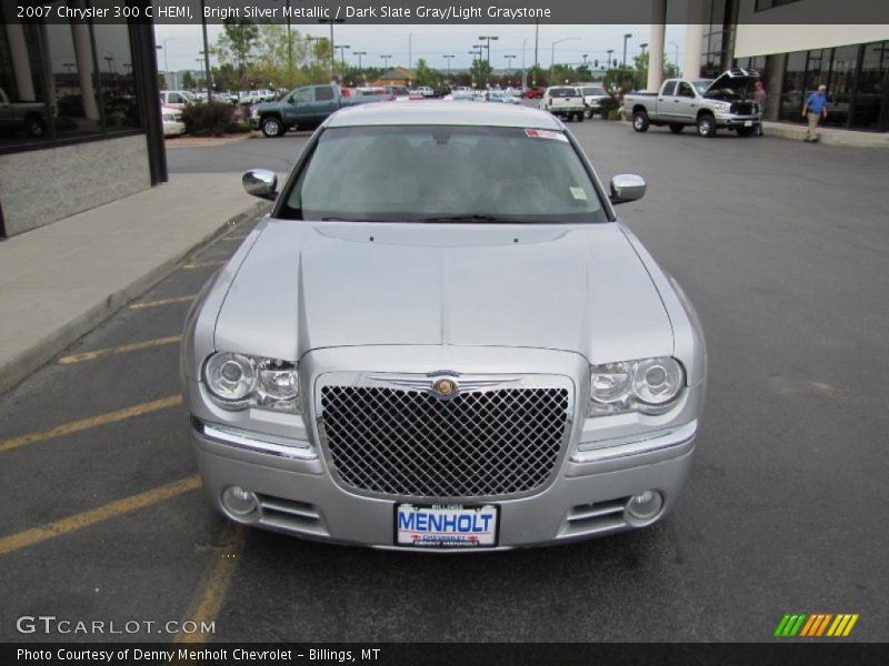 Bright Silver Metallic / Dark Slate Gray/Light Graystone 2007 Chrysler 300 C HEMI