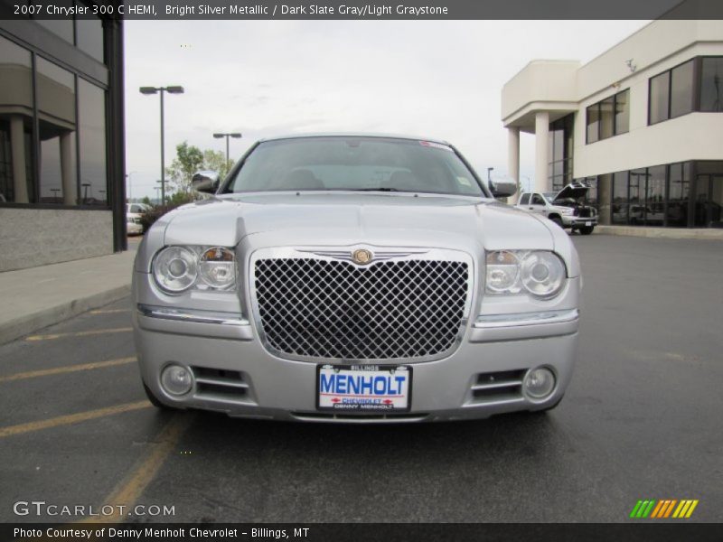 Bright Silver Metallic / Dark Slate Gray/Light Graystone 2007 Chrysler 300 C HEMI