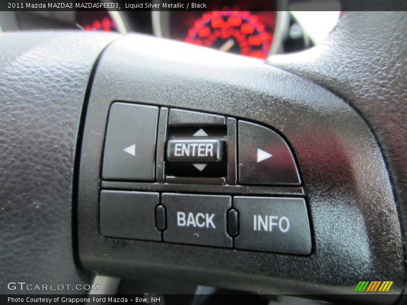 Controls of 2011 MAZDA3 MAZDASPEED3