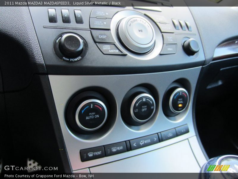 Controls of 2011 MAZDA3 MAZDASPEED3