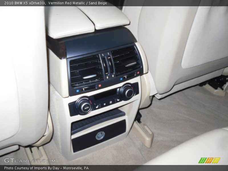 Vermilion Red Metallic / Sand Beige 2010 BMW X5 xDrive30i