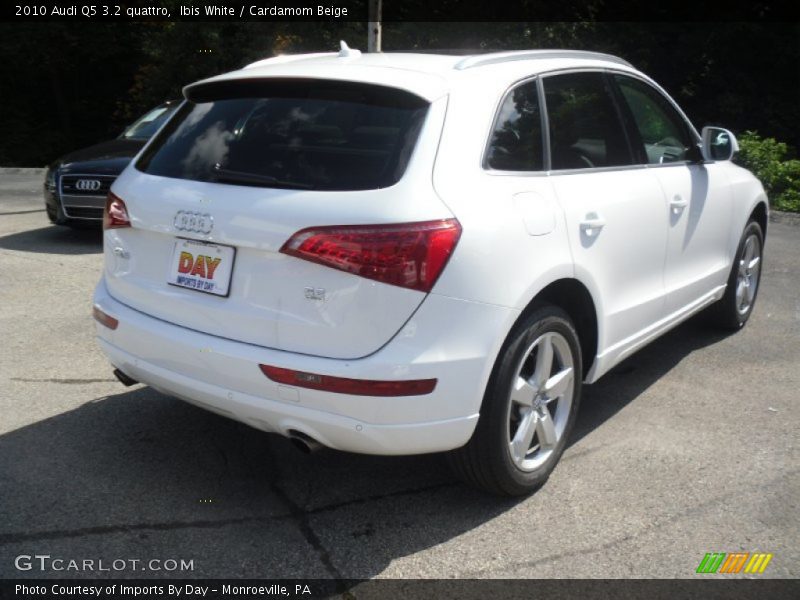 Ibis White / Cardamom Beige 2010 Audi Q5 3.2 quattro