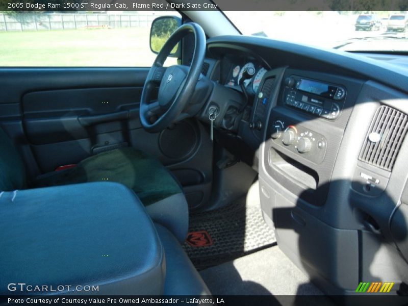 Flame Red / Dark Slate Gray 2005 Dodge Ram 1500 ST Regular Cab