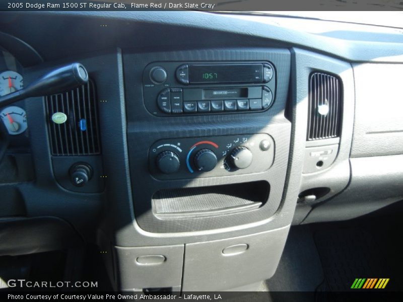Flame Red / Dark Slate Gray 2005 Dodge Ram 1500 ST Regular Cab