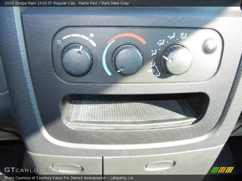Flame Red / Dark Slate Gray 2005 Dodge Ram 1500 ST Regular Cab