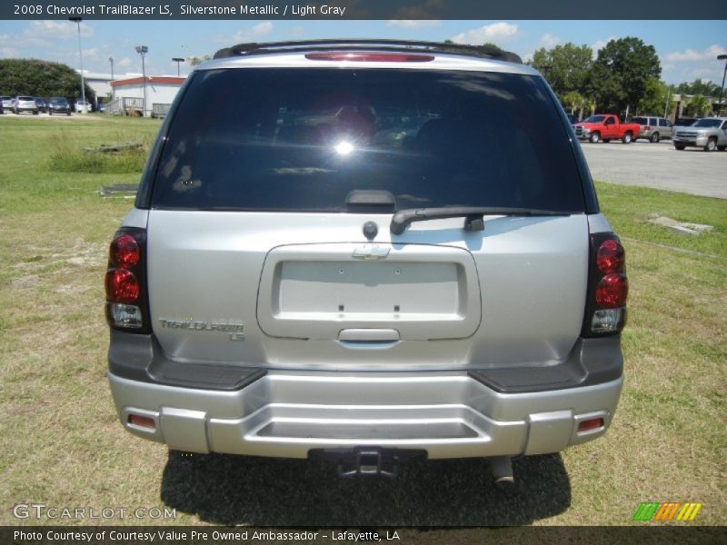 Silverstone Metallic / Light Gray 2008 Chevrolet TrailBlazer LS