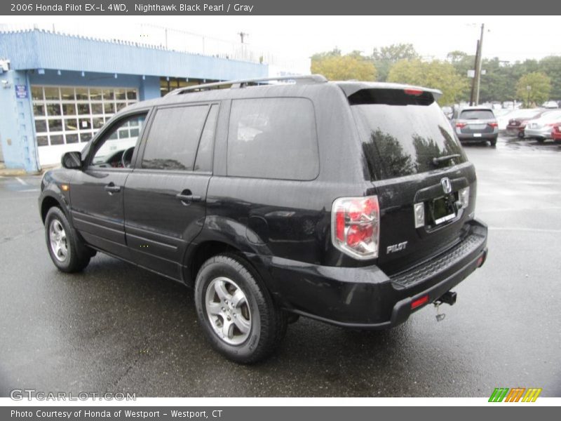 Nighthawk Black Pearl / Gray 2006 Honda Pilot EX-L 4WD
