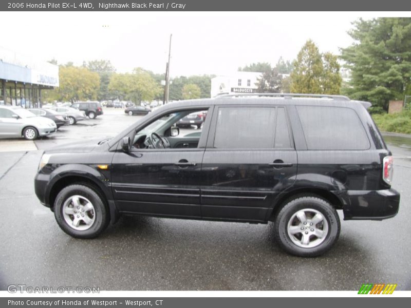 Nighthawk Black Pearl / Gray 2006 Honda Pilot EX-L 4WD