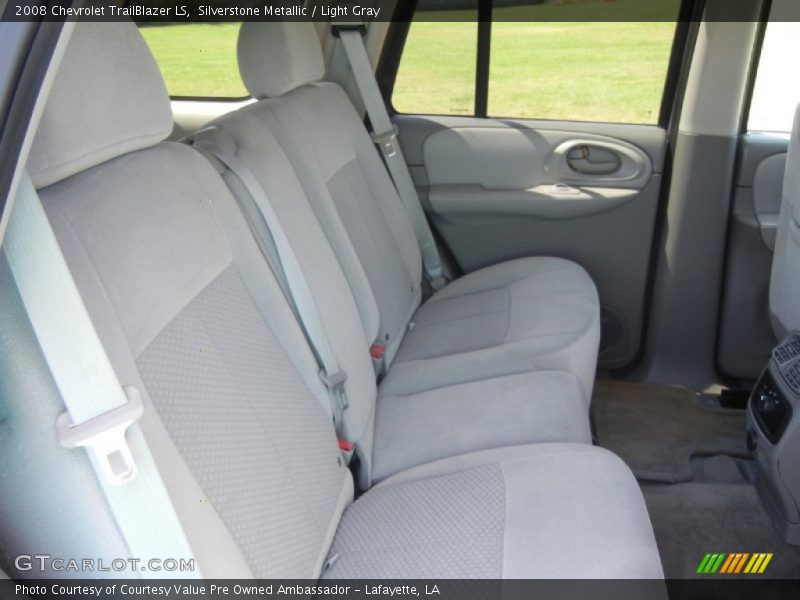 Silverstone Metallic / Light Gray 2008 Chevrolet TrailBlazer LS