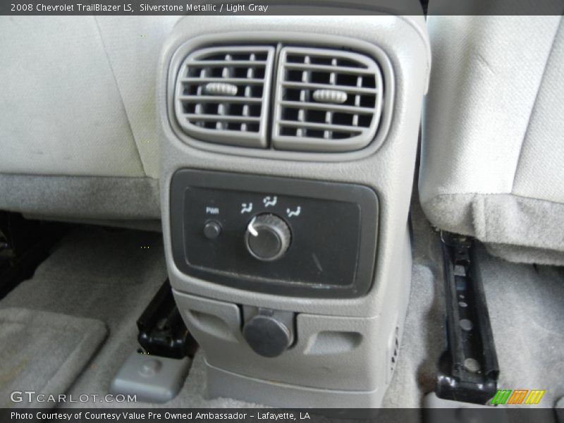 Silverstone Metallic / Light Gray 2008 Chevrolet TrailBlazer LS