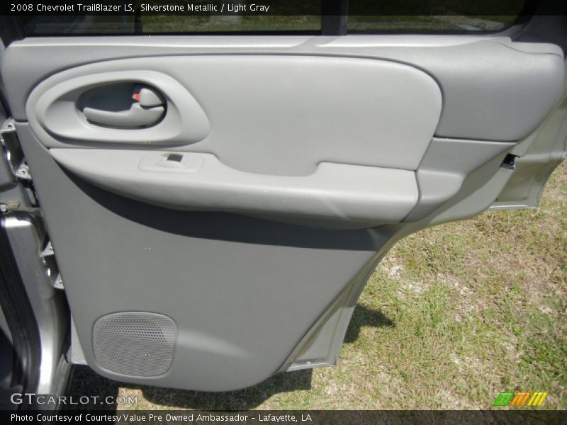 Silverstone Metallic / Light Gray 2008 Chevrolet TrailBlazer LS