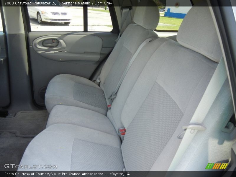 Silverstone Metallic / Light Gray 2008 Chevrolet TrailBlazer LS