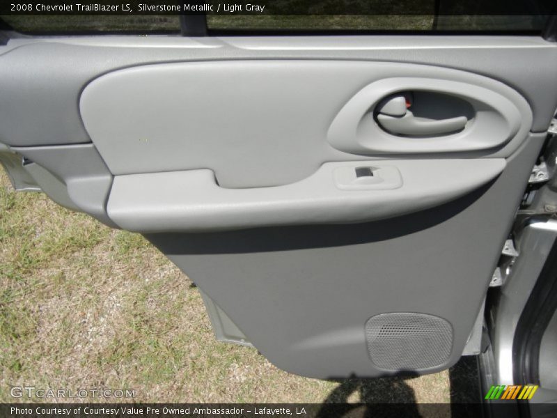 Silverstone Metallic / Light Gray 2008 Chevrolet TrailBlazer LS