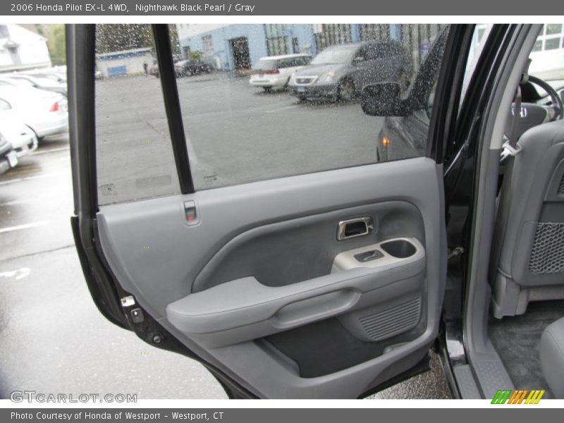 Nighthawk Black Pearl / Gray 2006 Honda Pilot EX-L 4WD