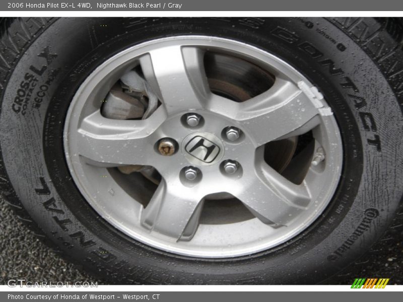 Nighthawk Black Pearl / Gray 2006 Honda Pilot EX-L 4WD