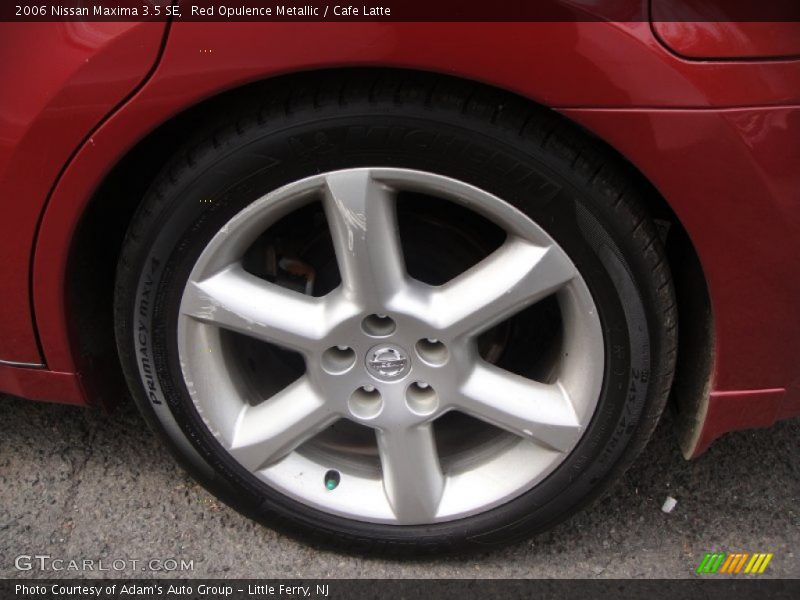 Red Opulence Metallic / Cafe Latte 2006 Nissan Maxima 3.5 SE