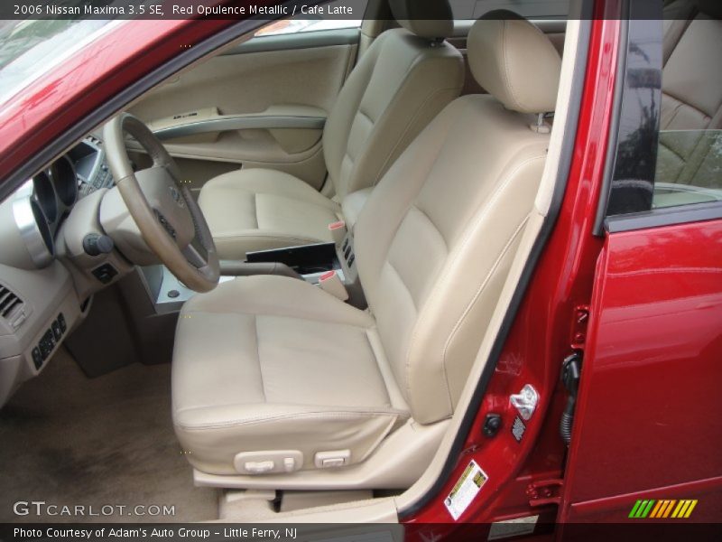 Red Opulence Metallic / Cafe Latte 2006 Nissan Maxima 3.5 SE