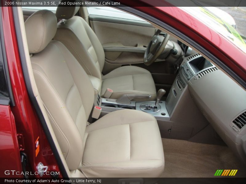 Red Opulence Metallic / Cafe Latte 2006 Nissan Maxima 3.5 SE