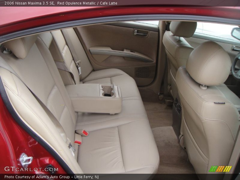 Red Opulence Metallic / Cafe Latte 2006 Nissan Maxima 3.5 SE